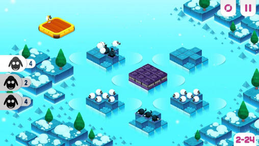 Gameplay of the Divide by sheep for Android phone or tablet.