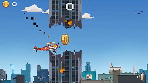 Diving plane - Android game screenshots.
