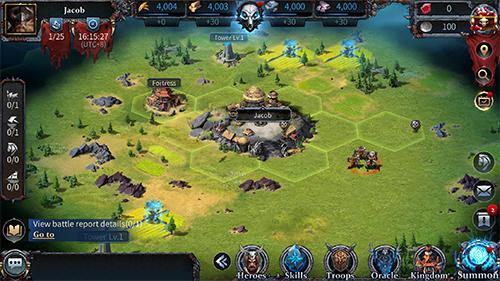Divinity saga - Android game screenshots.