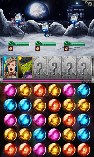 Gameplay of the Doctor Who: Legacy for Android phone or tablet.