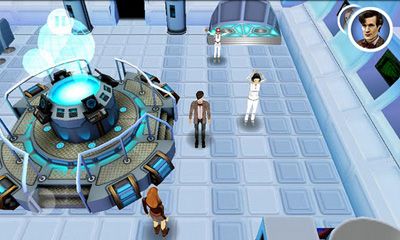 Gameplay of the Doctor Who - The Mazes of Time for Android phone or tablet.