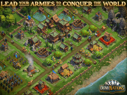 Gameplay of the DomiNations v1.3.62 for Android phone or tablet.
