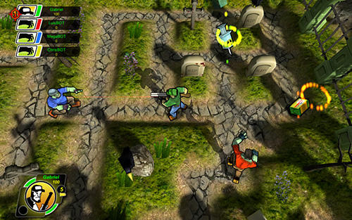 Don't touch the zombies - Android game screenshots.