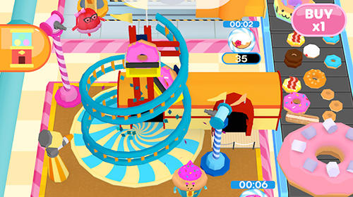 Donuts inc. - Android game screenshots.