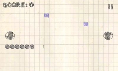 Gameplay of the Doodle Snake for Android phone or tablet.