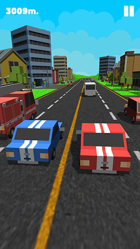 Double traffic race - Android game screenshots.