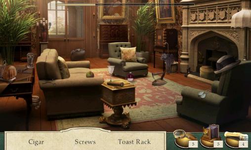 Gameplay of the Downton abbey: Mysteries of the manor. The game for Android phone or tablet.