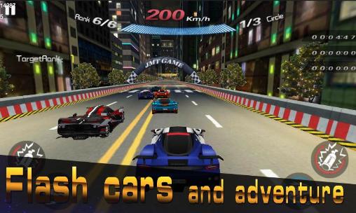 Gameplay of the Drag racing: Speed real car for Android phone or tablet.