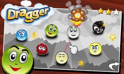 Gameplay of the Dragger for Android phone or tablet.