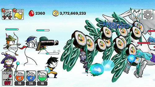 Dragon hunter clicker - Android game screenshots.