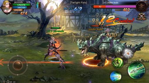 Gameplay of the Dragon and elves for Android phone or tablet.