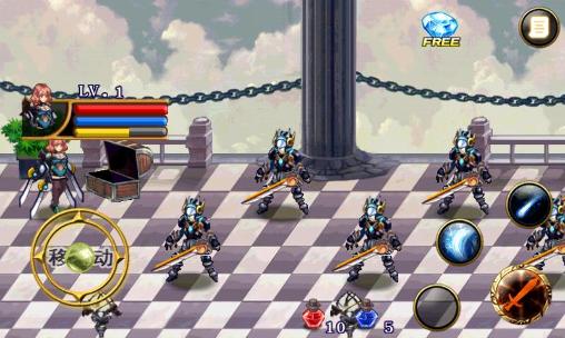 Gameplay of the Dragon battles for Android phone or tablet.