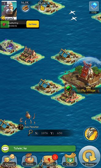 Gameplay of the Dragon clans for Android phone or tablet.