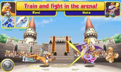 Gameplay of the Dragon mania for Android phone or tablet.