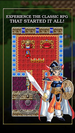 Gameplay of the Dragon quest for Android phone or tablet.