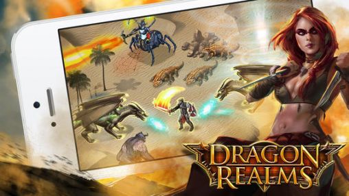 Gameplay of the Dragon realms for Android phone or tablet.