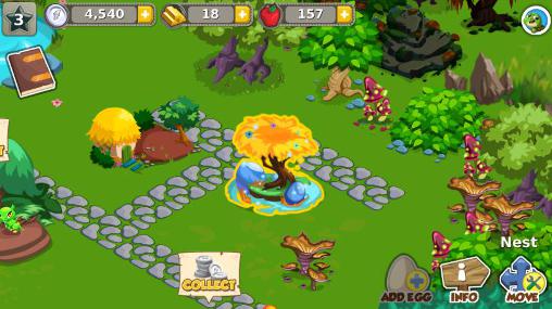 Gameplay of the Dragon story: Country picnic for Android phone or tablet.