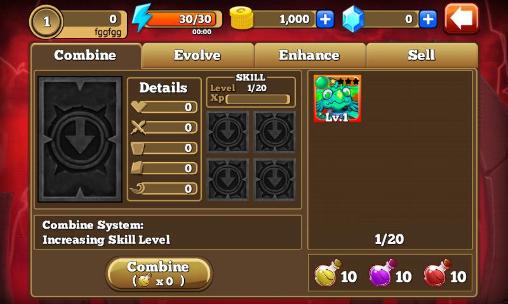 Gameplay of the Dragon warlord for Android phone or tablet.