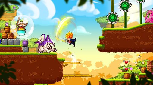 Gameplay of the Dragon world adventures for Android phone or tablet.