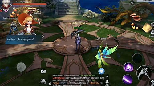Dragonborn knight - Android game screenshots.