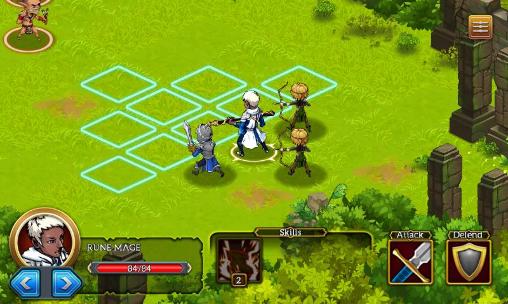 Gameplay of the Dragonfall: Tactics for Android phone or tablet.