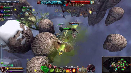 Gameplay of the Dragons and titans for Android phone or tablet.