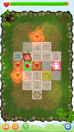 Gameplay of the Dragon's biggest journey: The beginning for Android phone or tablet.