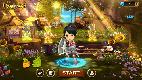 Dragonsaga - Android game screenshots.