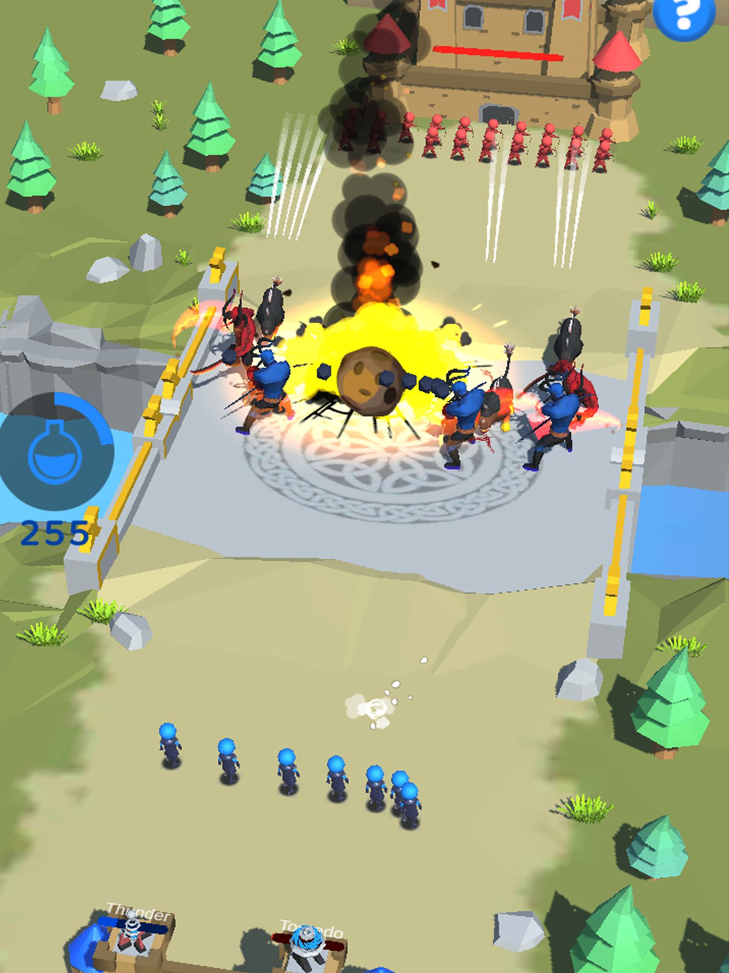 Draw Castle War - Android game screenshots.