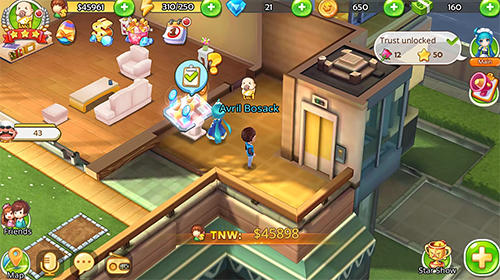 Dream city idols - Android game screenshots.