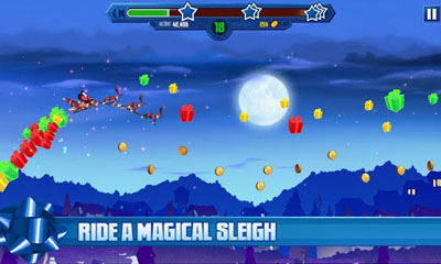 Gameplay of the DreamWorks Rise of the Guardians Dash n Drop for Android phone or tablet.