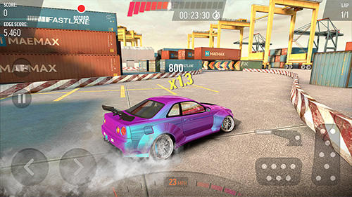 Drift max pro: Car drifting game - Android game screenshots.