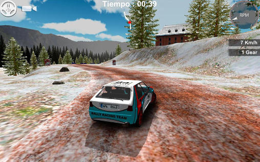 Gameplay of the Drift and rally for Android phone or tablet.