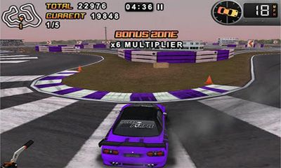 Gameplay of the Drift Mania Championship for Android phone or tablet.
