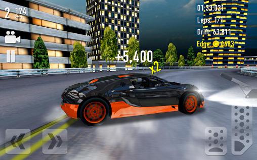 Gameplay of the Drift max: City for Android phone or tablet.