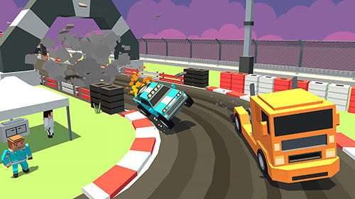 Drifting trucks: Rally racing - Android game screenshots.