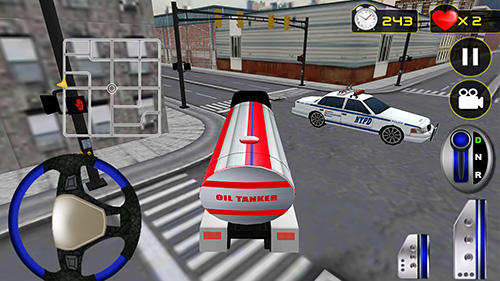 Driving simulator: Truck driver - Android game screenshots.