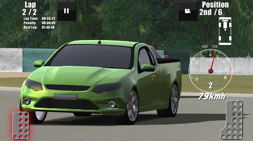 Gameplay of the Driving speed pro for Android phone or tablet.