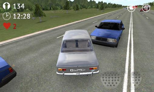 Gameplay of the Driving zone: Russia for Android phone or tablet.