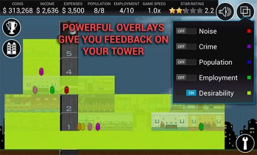 Gameplay of the Droid towers for Android phone or tablet.