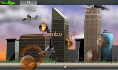 Gameplay of the Drone Attack for Android phone or tablet.