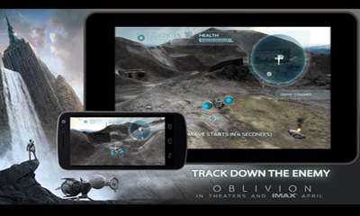 Gameplay of the Drone Defender for Android phone or tablet.
