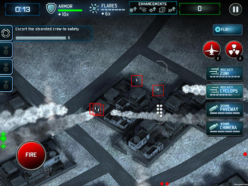 Gameplay of the Drone: Shadow strike for Android phone or tablet.