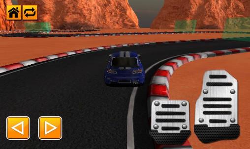 Gameplay of the Dubai desert racing 3D for Android phone or tablet.