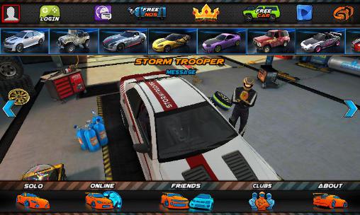 Gameplay of the Dubai drift 2 for Android phone or tablet.