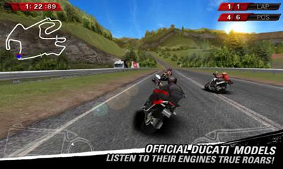 Gameplay of the Ducati Challenge for Android phone or tablet.