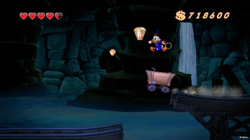 Gameplay of the Ducktales: Remastered for Android phone or tablet.