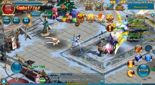 Gameplay of the Duelist online 3D for Android phone or tablet.