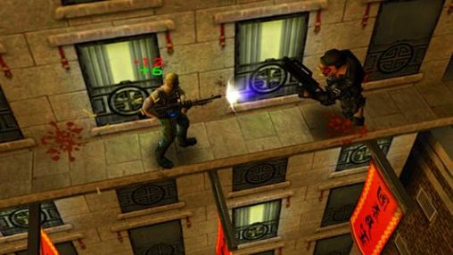 Gameplay of the Duke Nukem: Manhattan project for Android phone or tablet.
