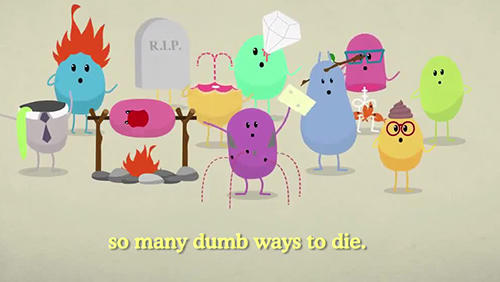 Gameplay of the Dumb ways to die original for Android phone or tablet.